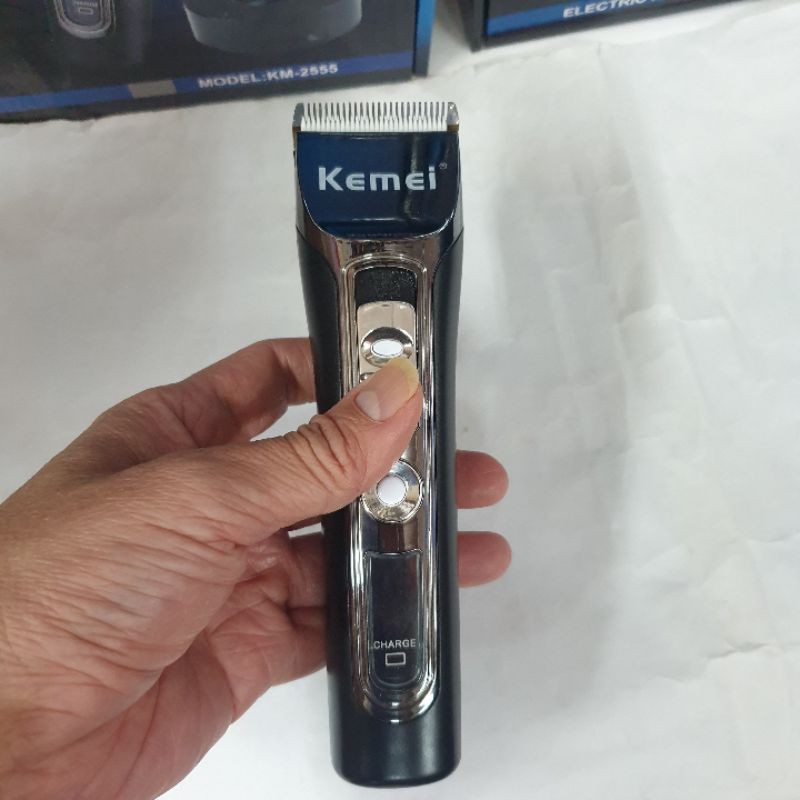 Alat Mesin Cukur Rambut Pria Anak KEMEI KM 2555 Hair clipper Original Professional