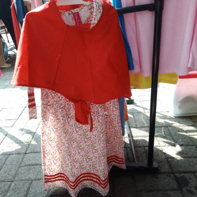 Gamis+hijab  flowkids