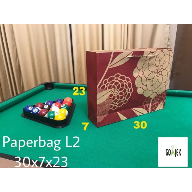 

KELIPATAN ORDER 20 PCS Paperbag Tas Kertas Motif L 30x7x23 Goodie Bag Tas souvenir Paperbag motif