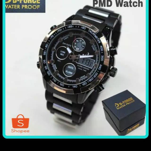 Jam tangan d'force original water resistance