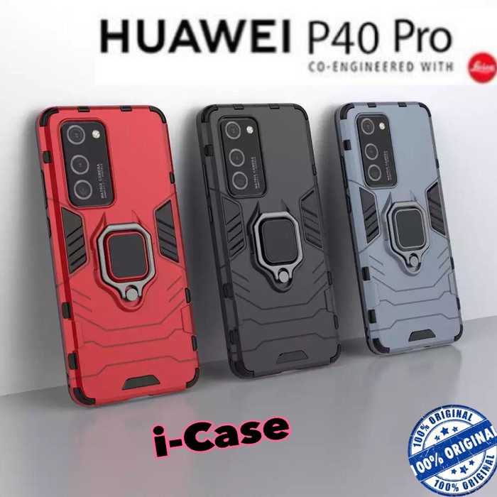 Case Huawei P40 Pro iron armor with i-ring Original p 40pro