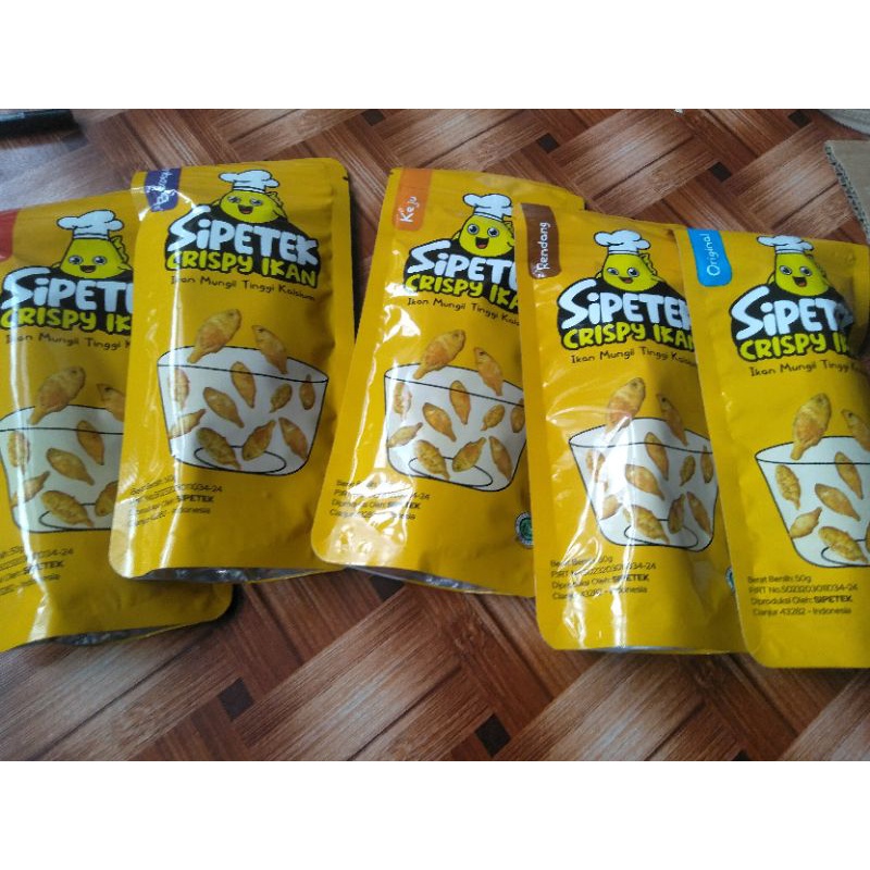 

produk sipetek crispy ikan