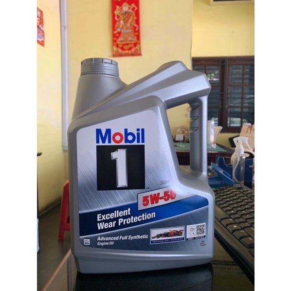Oli Mesin Mobil 1 5W/50 Full Synthetic 4 Liter