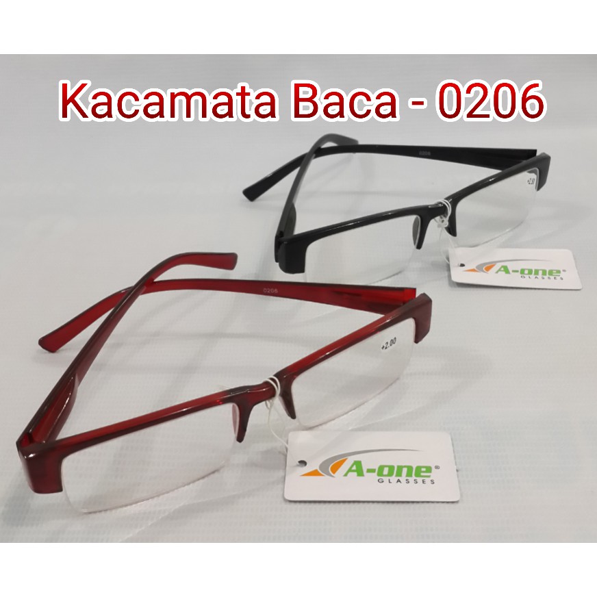 Kacamata Baca Plus (+) XK 0206 Pria / Wanita +1.00, +1.50, +2.00, +2.5