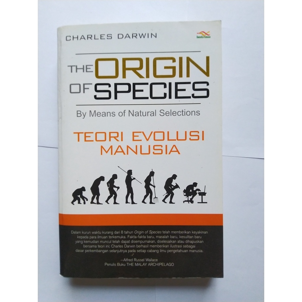 Buku The Origin Of Species Teori Evolusi Manusia (ORI)
