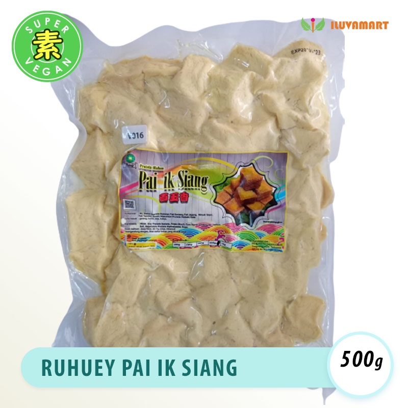 

Ruhuey Pai Ik Siang 500gr Seafood Tofu Vegan Vegetarian