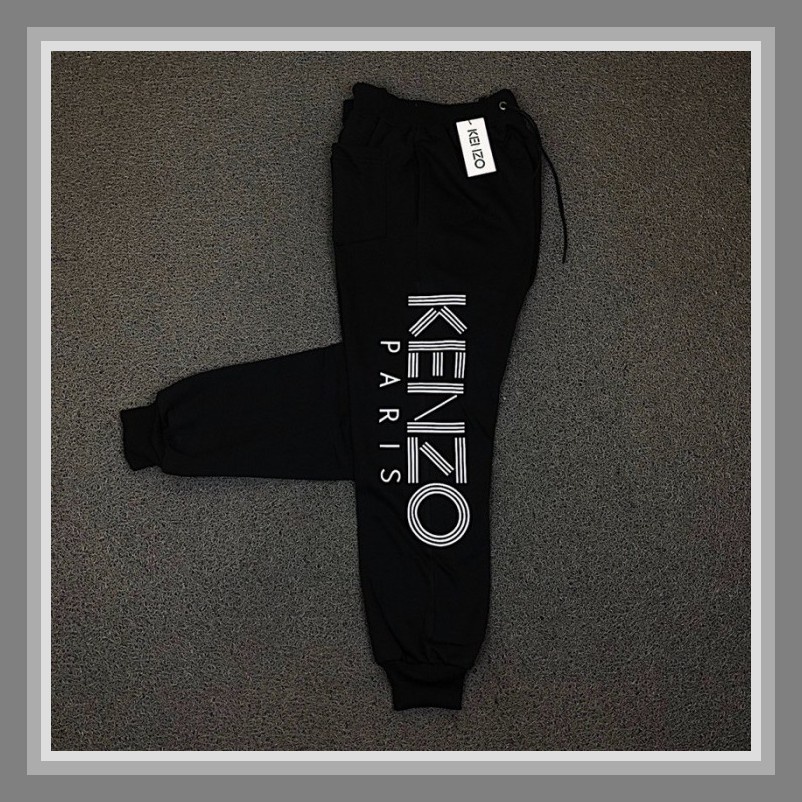 Celana Panjang Essentials / Celana Jogger Essentials Mirror / Jog QK186 Celana Joger Pria Kenzo Pa