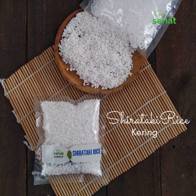 

Shirataki Rice Kering 250 gr