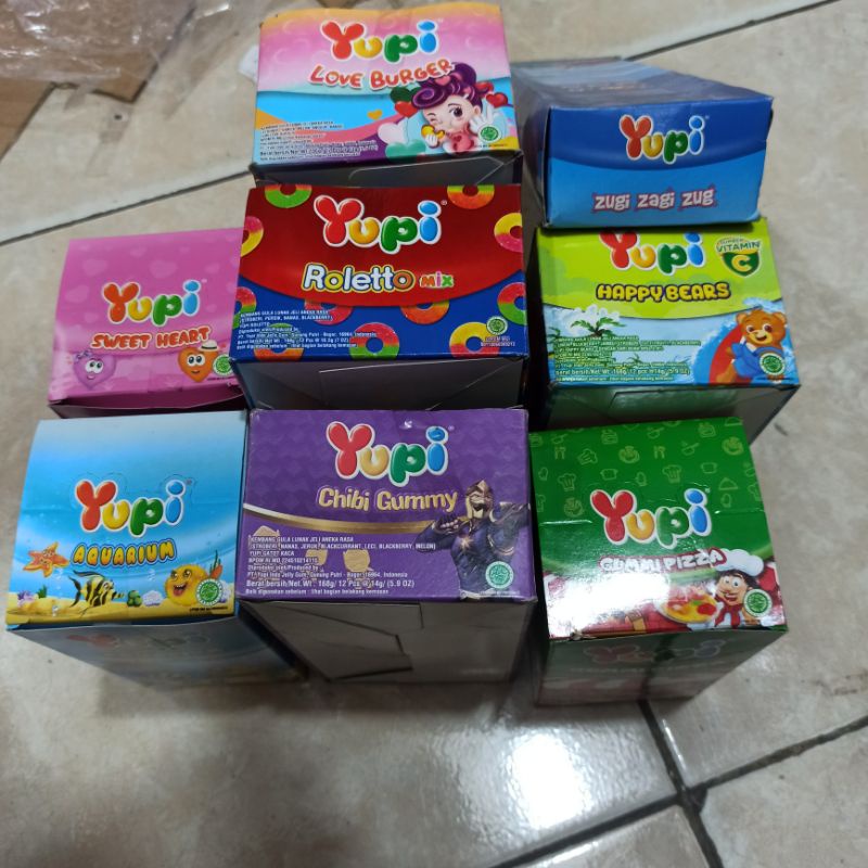

Permen Yupi Isi 12 Pcs Terlaris