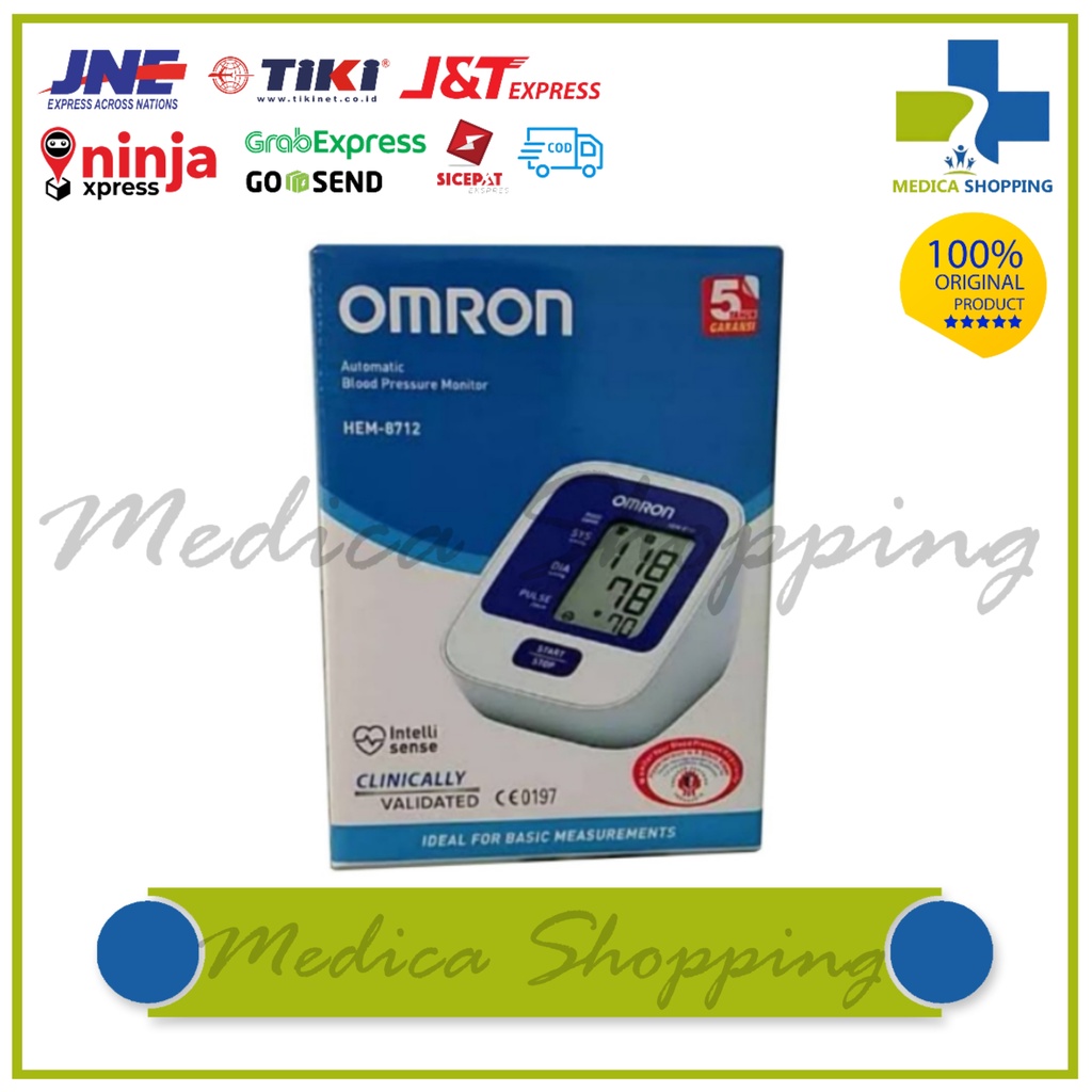 OMRON Tensimeter Digital HEM 8712 Original/ Omron 8712 digital