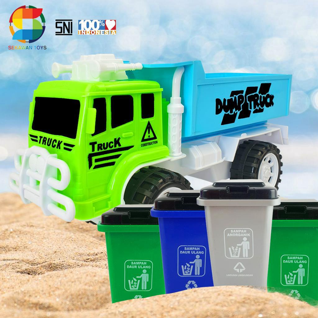 Mainan Anak Truk Dump Sampah/ Mainan Anak Truck Pasir AK15