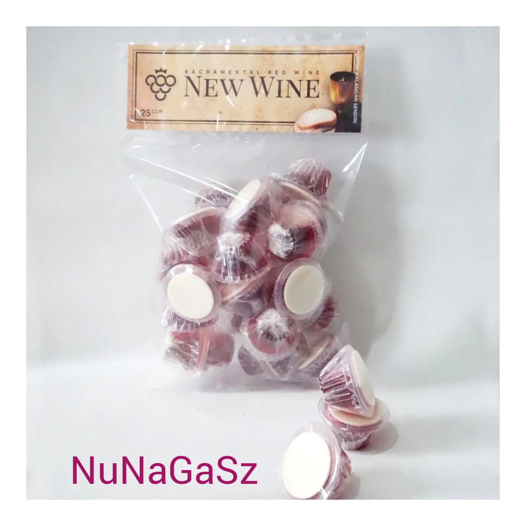 

Minuman Paket Khusus Perjamuan Gereja Isi 25 + Hosti