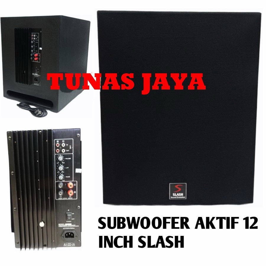 SUBWOOFER SLASH SW112 SUBWOOFER AKTIF 12 INCH SLASH SW 112