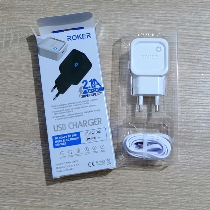 CHARGER ROKER 2.1A SUPER SPEED IPHONE