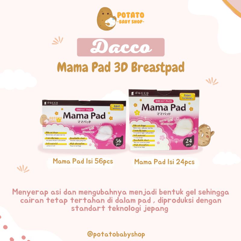 Dacco Mama Pad 3D Breast Pad - Breastpad mamapad