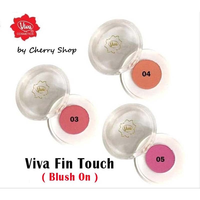 [BPOM] Viva Fin Touch Blush On 2gr | Blush On | Make Up | Makeup