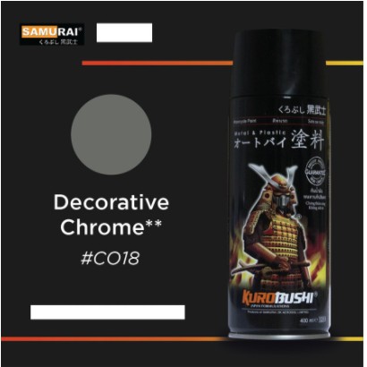 CAT PILOX SAMURAI PAINT DECORATIVE CHROME C018**