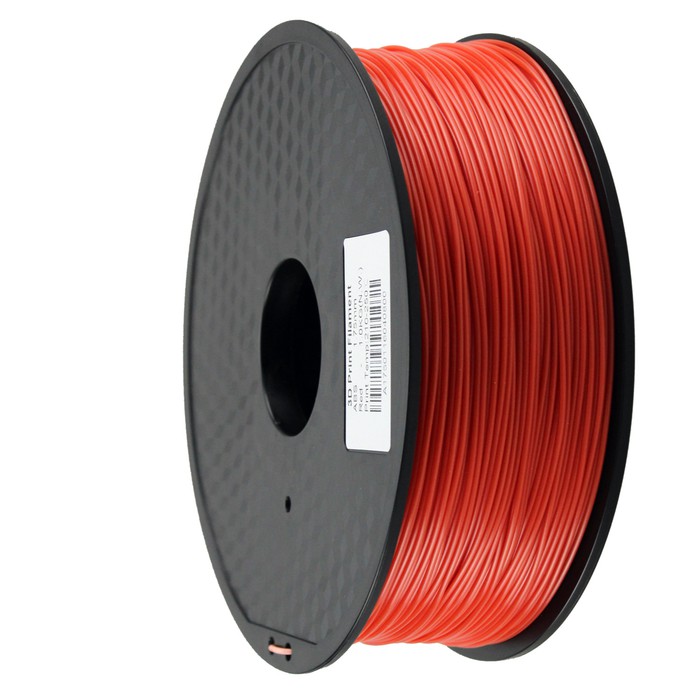 

ABS 3D Printer Filament 1.75mm 1Kg Tinta Roll Print Merah Red