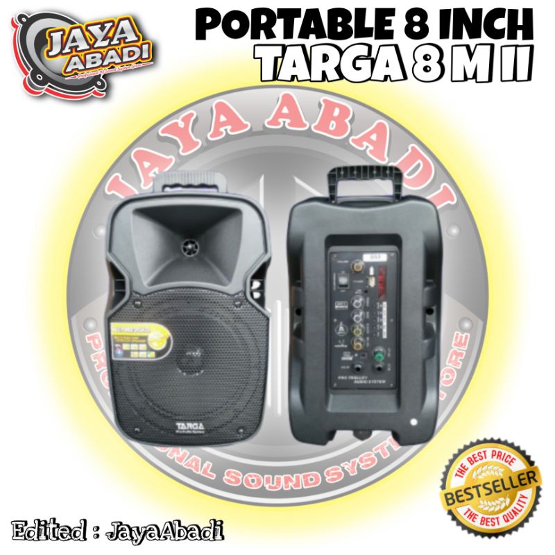 SPEAKER PORTABLE 8 INCH TARGA 8 M II BLUETOOTH