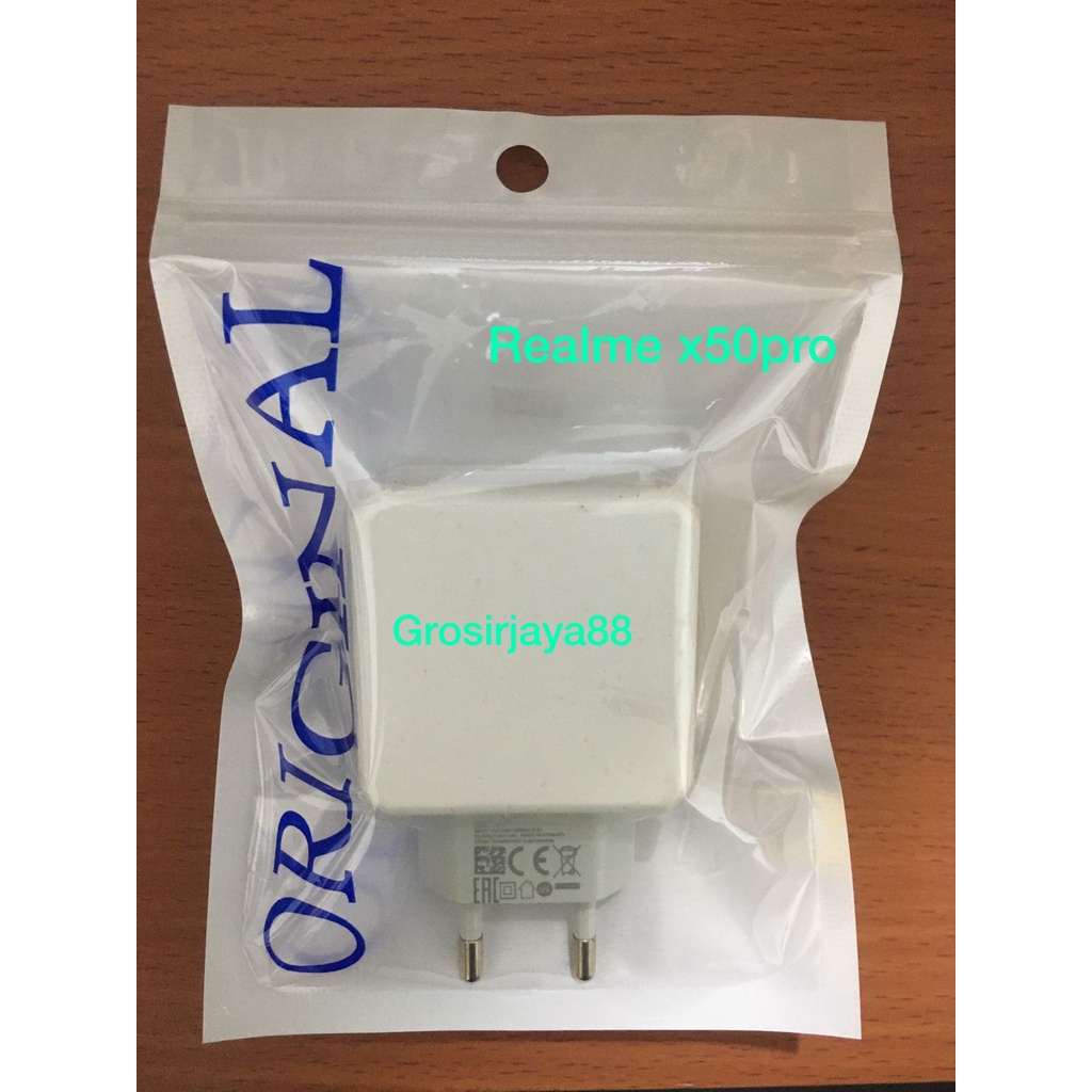 KEPALA CHARGER REALME BATOK ORIGINAL