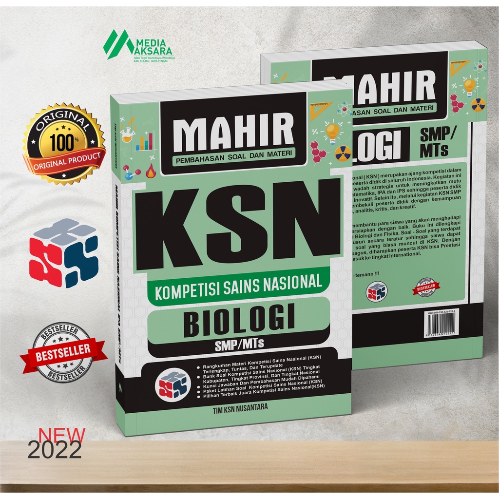 Buku KSN Biologi SMP/MTs : Kompetisi Sains Nasional Biologi Sekolah Menengah Pertama / Madrasah Tsan