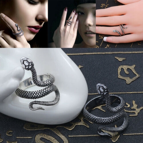 Cincin Ular Bahan Stainless Steel untuk Unisex