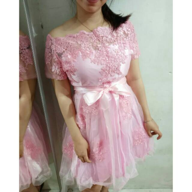 Dress Pesta Gaun Pesta Dress Natal Gaun Natal Putih