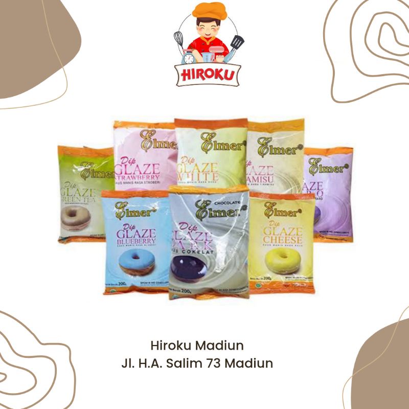 

Elmer Dip Glaze 200 gr all varian