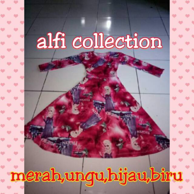 Baju frozen/muslim frozen/frozen