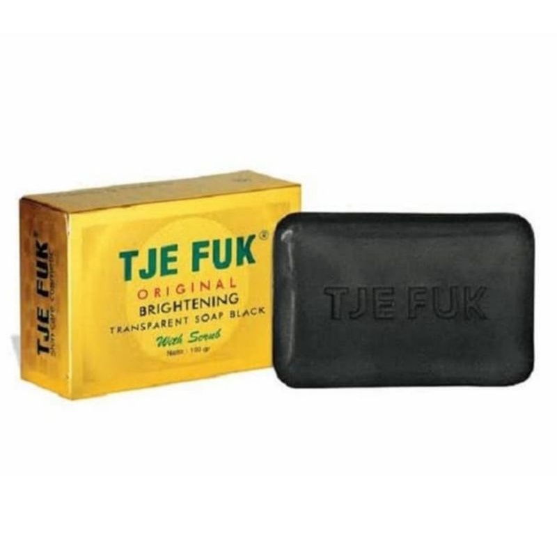 Tje Fuk Black Soal/ Tje Fuk Sabun Hitam 100 gr