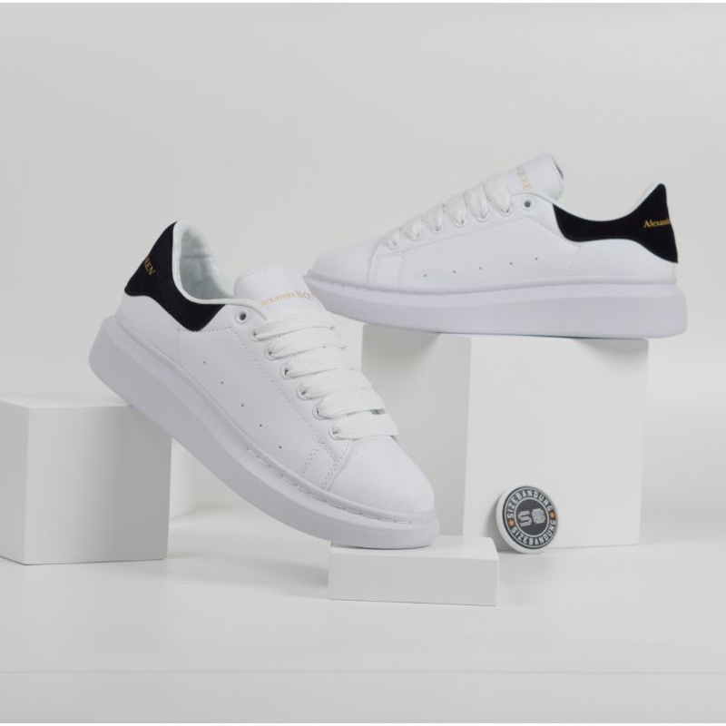 Sepatu Alexander McQueen White/Black