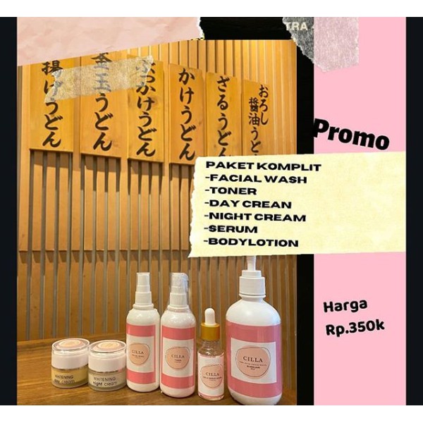 PAKET KOMPLIT CILLA SKINCARE