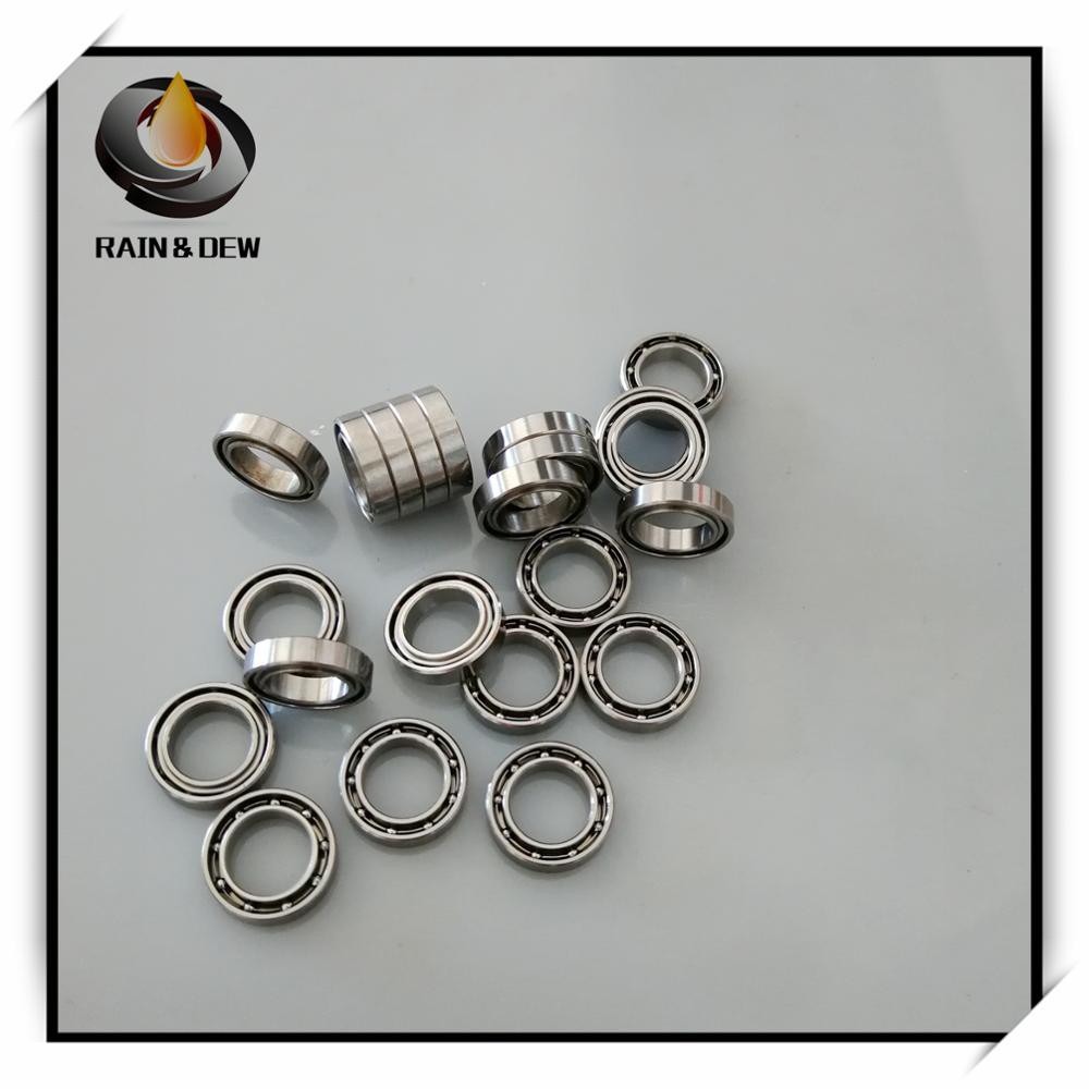 10Pcs  SMR117 Open Bearing  7X11X2.5   Stainless Steel Ball Bearing MR117