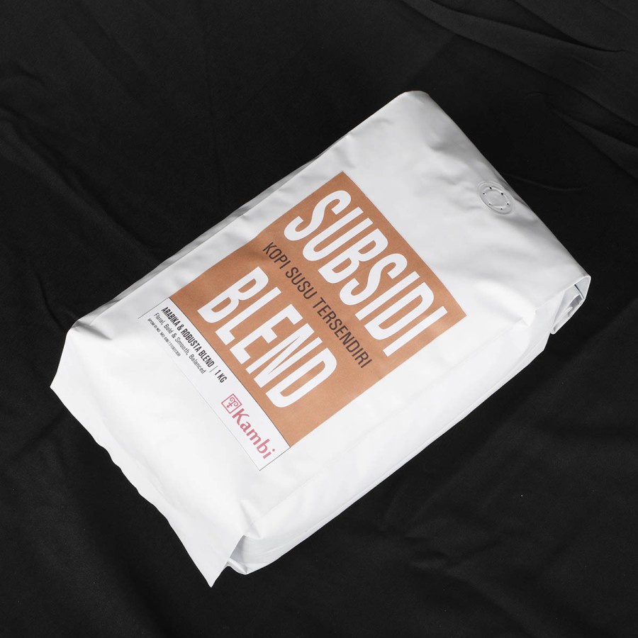 

Kopi Susu Blend Tersendiri SUBSIDI Arabika& Robusta FineDark roast 1kg