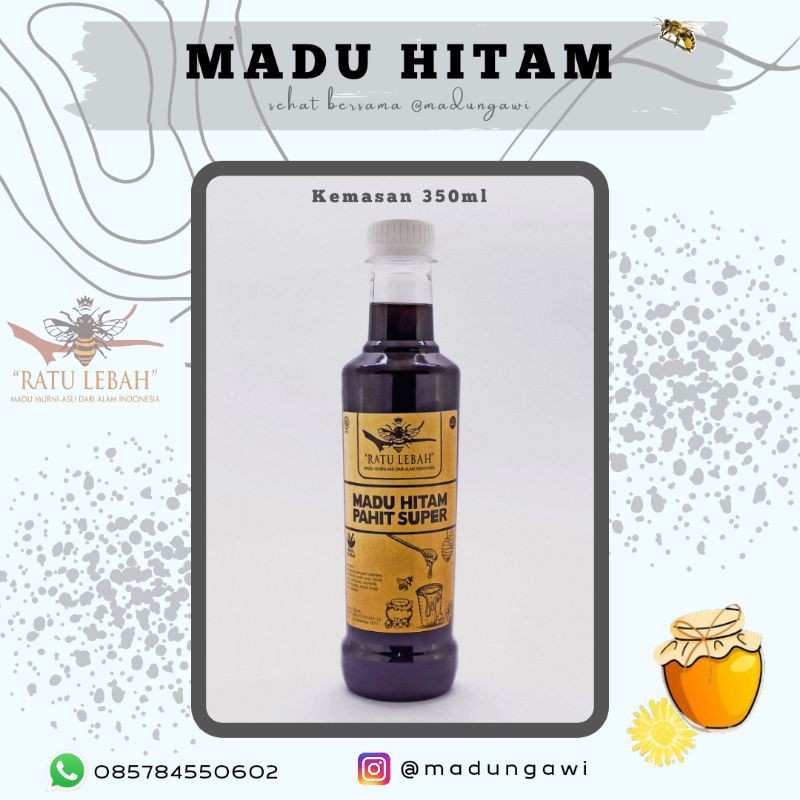 

Madu Hitam Super Pahit 350ml