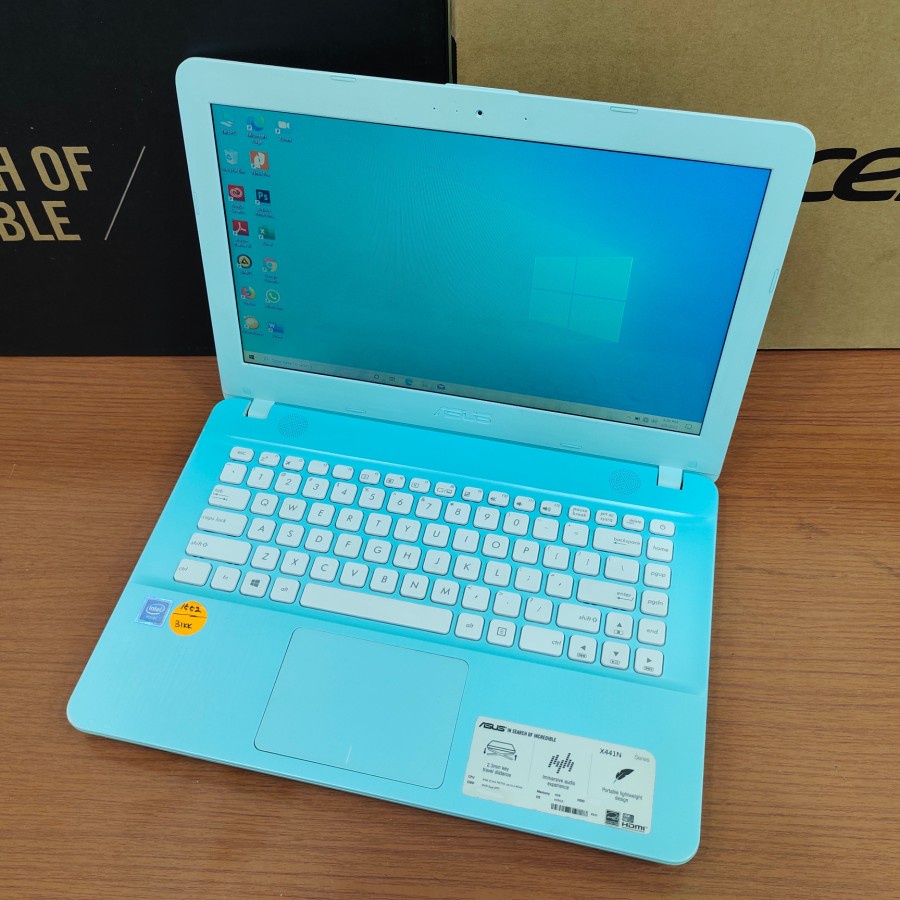 LAPTOP ASUS X441 RAM 4GB HDD 500GB WINDOWS 10 Terbaru Mulus