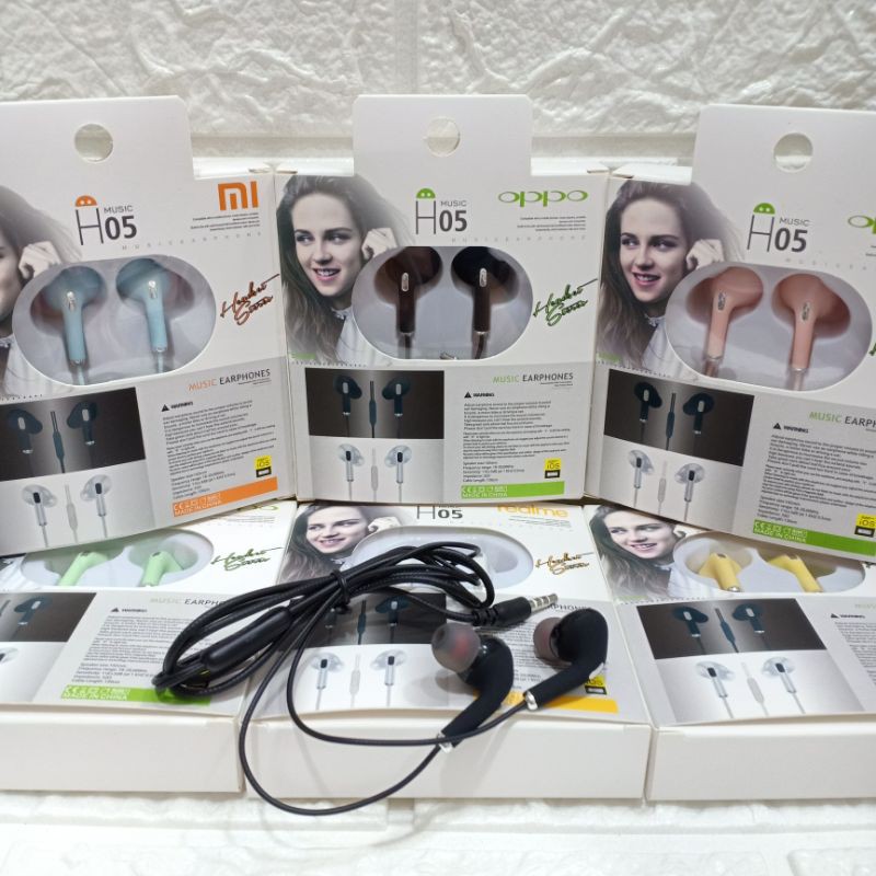 Handsfree/headset/earphone/ hf H05 suara super bass