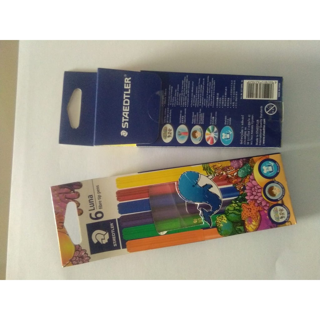 

STAEDTLER FIBRE TIP PEN 6S LUNA ball pen pena pulpen