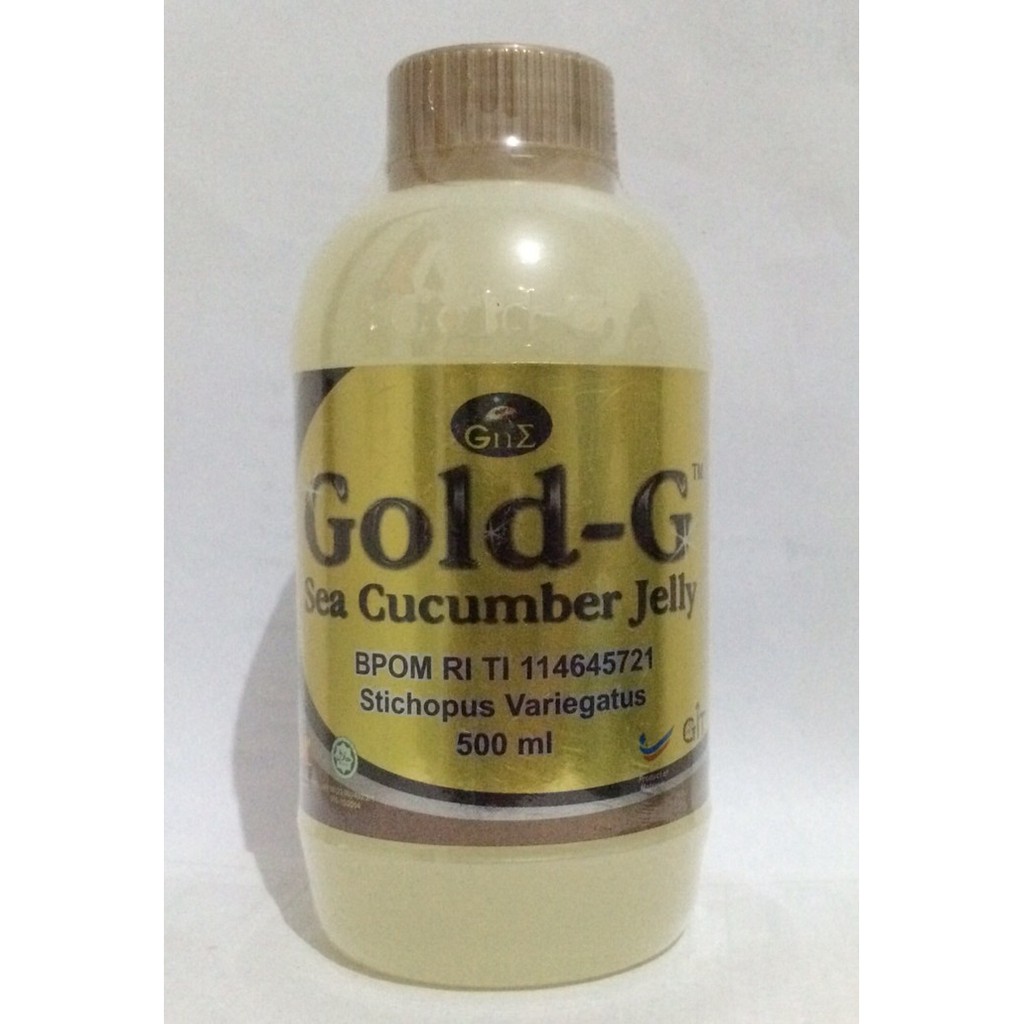 Gold G (Teripang Laut) Isi 500 ml BPOM original