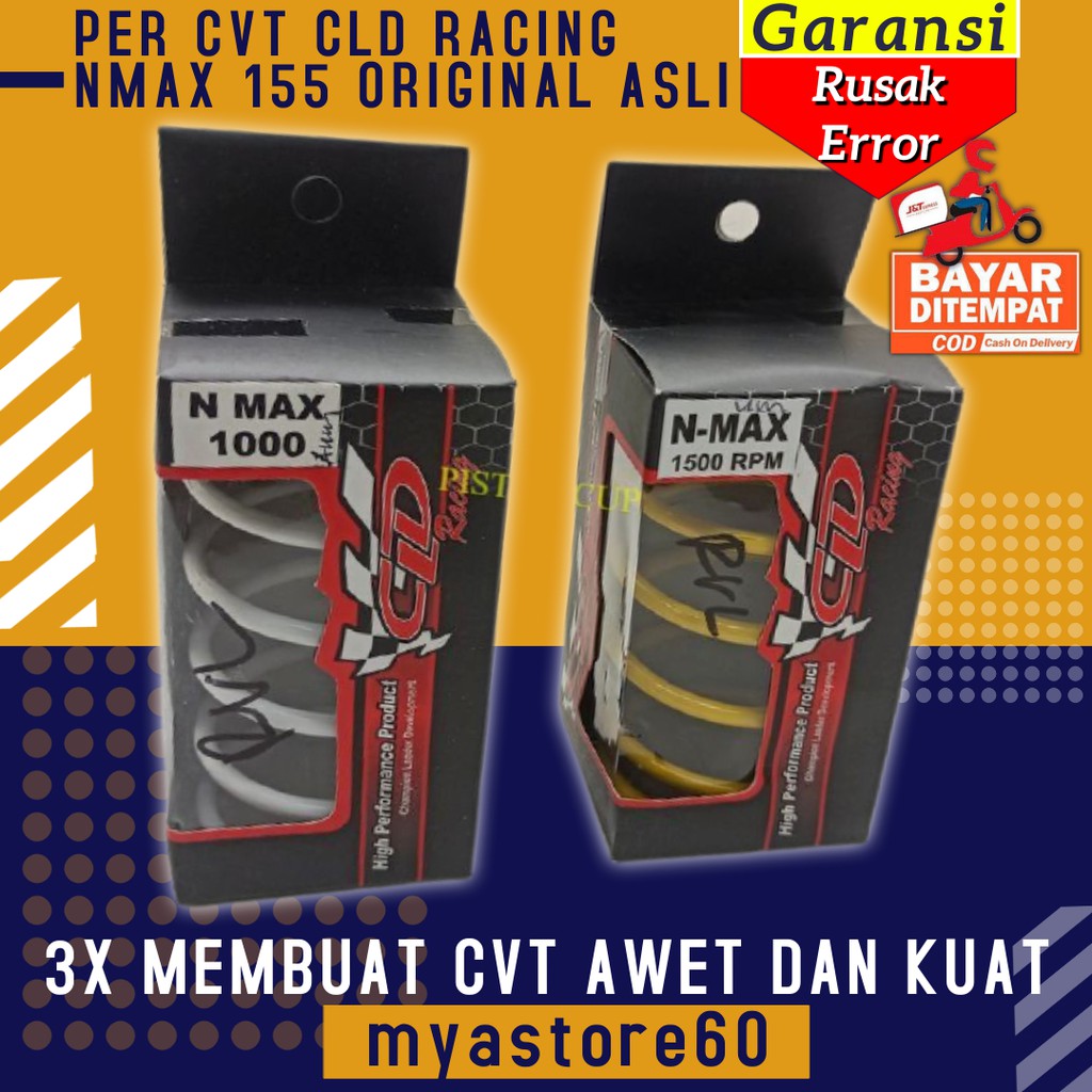 PER CVT CLD RACING RASING YAMAHA NMAX 155 ORIGINAL ASLI