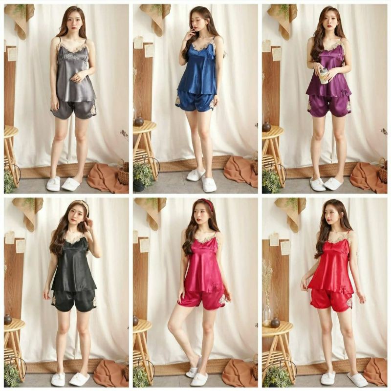 Baju Tidur Satin / Babydoll satin / Satin