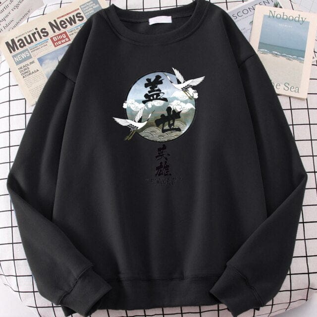 Heroes of Earth Basic Sweater II Heroes of Earth Sweater Crewneck Sz M - XL ( Pria &amp; Wanita )