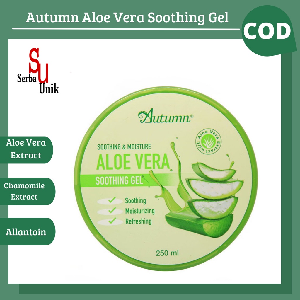 Autumn Soothing &amp;  Moisture Aloe Vera Soothing Gel 250 ml