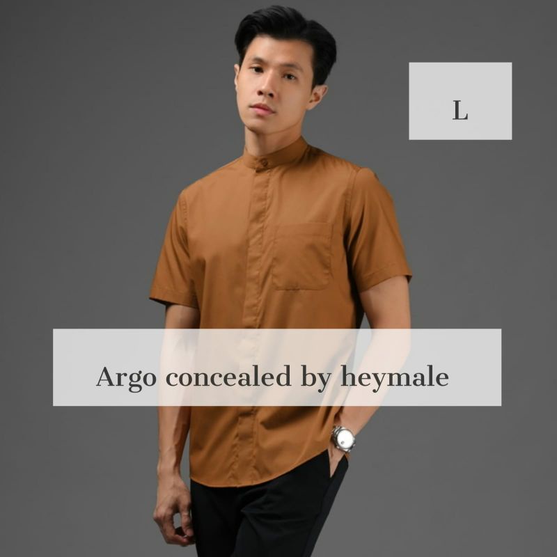 Argo concealed Placket Long Sleeve n short by Heymale Argo shirt heymale Argo long sleve heymale