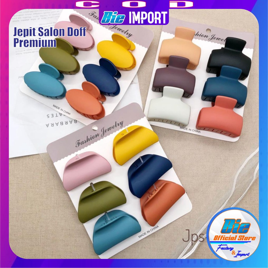 Jepit Salon Doff Premium Size Sedang Best Seller