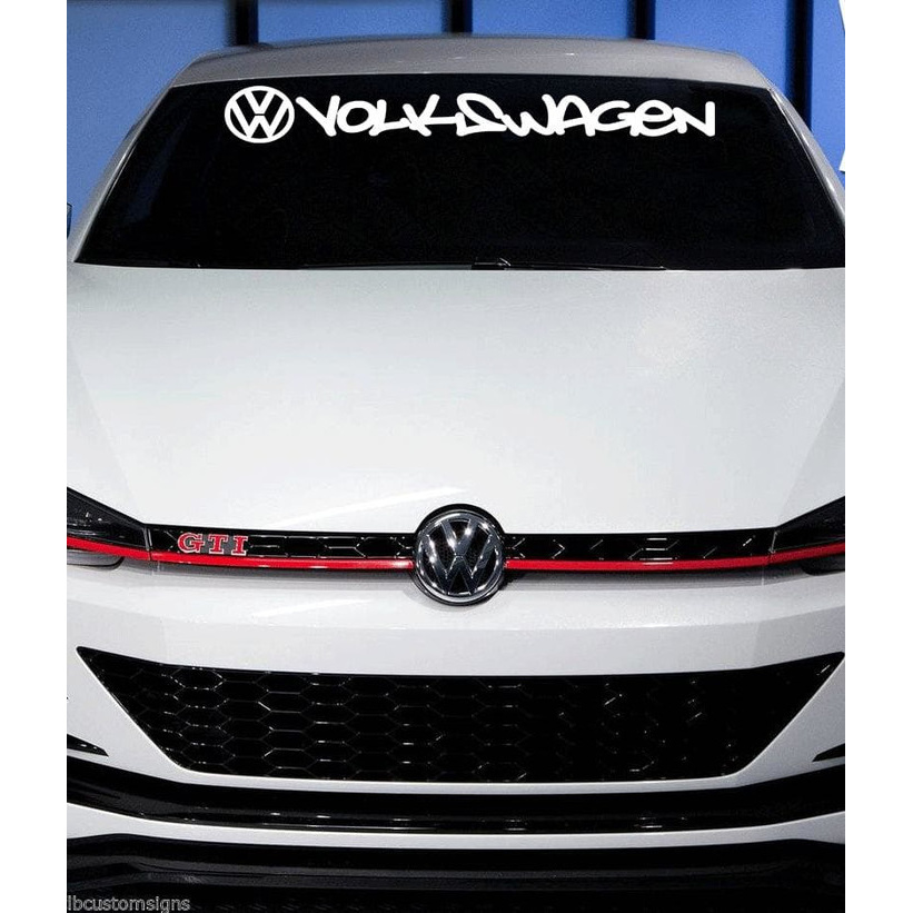 

sticker stiker windshield volkswagen grafiti panajng 80cm Elegan