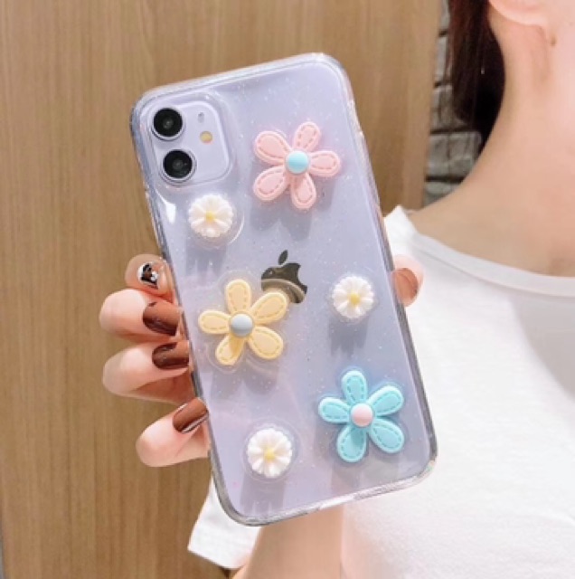 Flower 3D Case Oppo A76 A96 A53 Reno 7 7z 6 A74 A55 A54 A33 A31 A71 A83