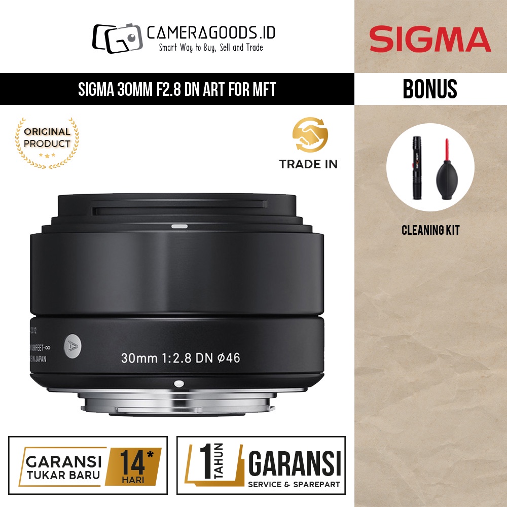 Sigma 30mm F2.8 DN ART For MFT