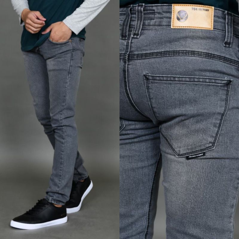 CELANA JEANA DENIM PRIA SLIM FIT PREMIUM DENIM