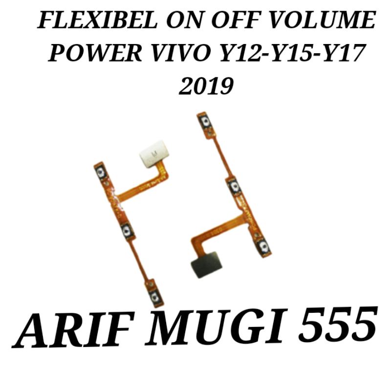 Flexible Flexibel Power On Off Volume Vivo Y12-Y15-Y17 2019 Original